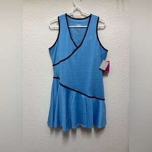 EleVen by Venus Williams Crescendo Sleeveless Tennis Dress Activewear Size L NWT